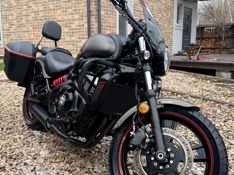 2021 Kawasaki EN650 Vulcan S, серый, 890000 рублей, вид 3