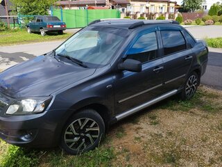 2014 Lada (ВАЗ) Granta I, серый, 380000 рублей, вид 2