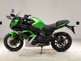 2015 Kawasaki Ninja 650, зелёный, 595000 рублей, вид 1