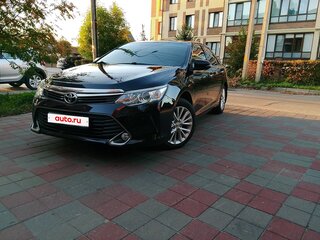 2014 Toyota Camry US Market VII (XV50) Рестайлинг, чёрный, 1790000 рублей, вид 3