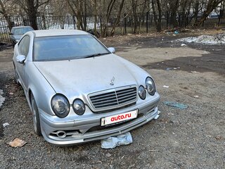 2000 Mercedes-Benz CLK-Класс 200 I (W208) Рестайлинг, серебристый, 200000 рублей, вид 1