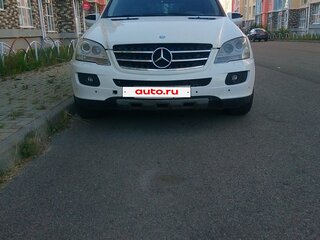 2008 Mercedes-Benz M-Класс 350 II (W164) Рестайлинг, белый, 1200000 рублей, вид 1