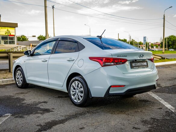 2018 Hyundai Solaris II, белый - вид 4