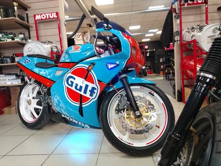 1994 Honda VFR 400, оранжевый, 500000 рублей, вид 4