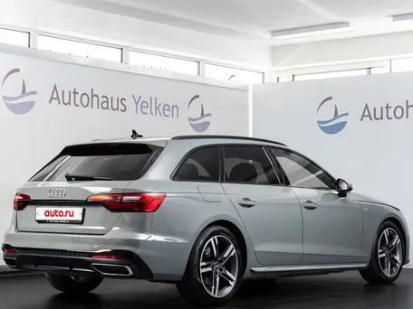 2022 Audi A4 30 TDI V (B9) Рестайлинг, серый, 3380000 рублей, вид 4