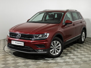 2017 Volkswagen Tiguan II, красный, 2250700 рублей, вид 1