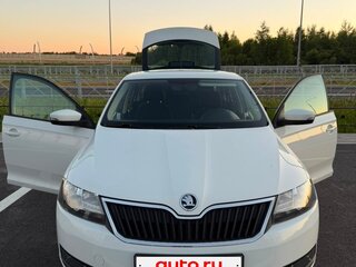 2019 Skoda Rapid I Рестайлинг, белый, 1450000 рублей, вид 2