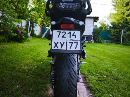 2019 Yamaha MT-09 Tracer (FJ-09), синий, 920000 рублей, вид 3