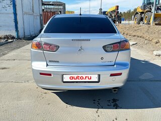 2012 Mitsubishi Lancer X Рестайлинг, серебристый, 950000 рублей, вид 4