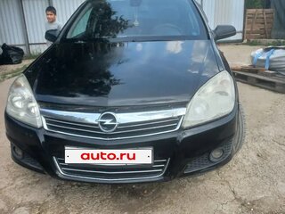 2008 Opel Astra H Рестайлинг, чёрный, 430000 рублей, вид 2