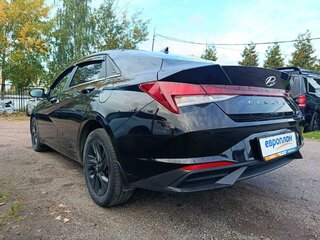 2022 Hyundai Elantra VII (CN7), чёрный, 1891500 рублей, вид 4