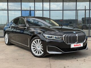 2020 BMW 7 серии 740d xDrive VI (G11/G12) Рестайлинг, чёрный, 7289000 рублей, вид 3