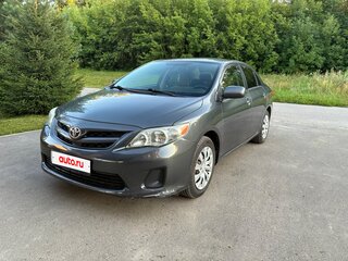 2012 Toyota Corolla X (E140, E150) Рестайлинг, серый, 699000 рублей, вид 1