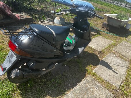 1999 Suzuki Address 100, чёрный, 50000 рублей, вид 4