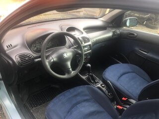 2001 Peugeot 206, серебристый, 90000 рублей, вид 3