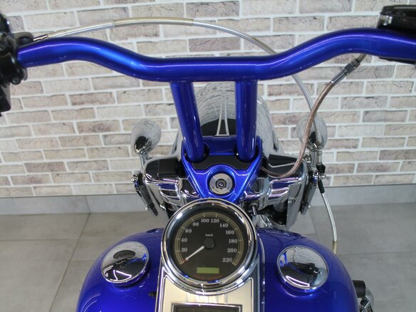 2008 Harley-Davidson Road King, синий, 907000 рублей - вид 10