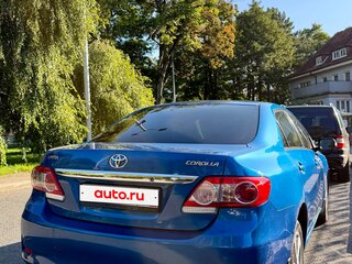 2012 Toyota Corolla X (E140, E150) Рестайлинг, синий, 1040000 рублей, вид 5