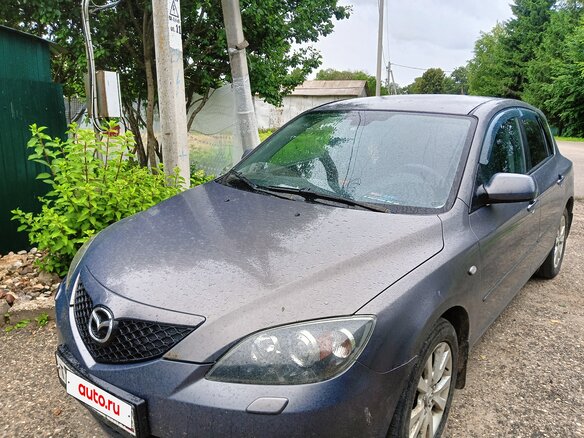 2007 Mazda 3 I (BK) Рестайлинг, серый - вид 8