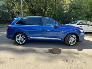 2016 Audi Q7 II (4M), синий, 4350000 рублей, вид 5