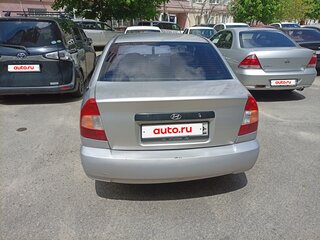 2007 Hyundai Accent ТагАЗ II, серебристый, 365000 рублей, вид 3
