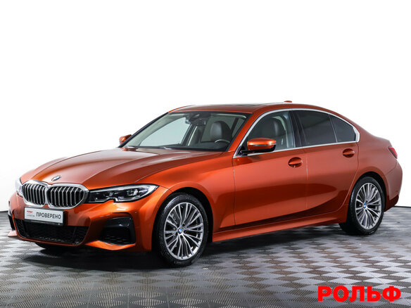 2020 BMW 3 серии 320i VII (G2x), оранжевый