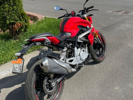 2019 BMW G 310 R, красный, 380000 рублей, вид 1