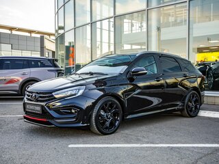 2023 Lada (ВАЗ) Vesta SW Sportline I Рестайлинг (NG), чёрный, 1628000 рублей, вид 3