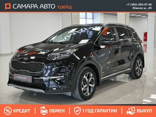 2019 Kia Sportage IV Рестайлинг, чёрный, 1795000 рублей, вид 2