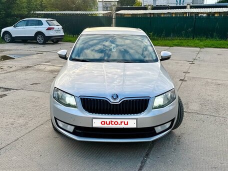 2014 Skoda Octavia III (A7), серебристый, 875000 рублей, вид 3