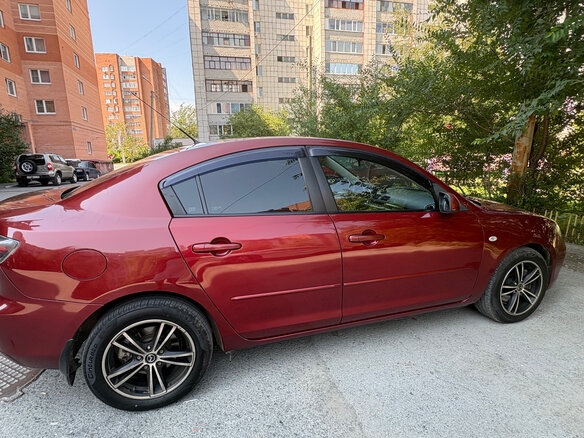 2008 Mazda 3 4-speed I (BK) Рестайлинг, красный, 651000 рублей - вид 9