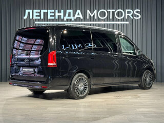 2021 Mercedes-Benz V-Класс Long 220 d длинный III (W447) Рестайлинг, чёрный, 5490000 рублей, вид 4