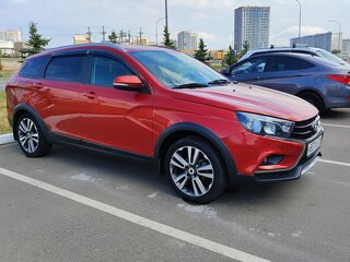 2019 Lada (ВАЗ) Vesta SW Cross I, красный, 945000 рублей, вид 3