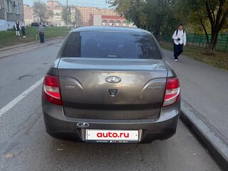 2015 Lada (ВАЗ) Granta I, коричневый, 395000 рублей, вид 4