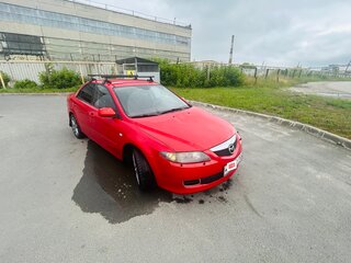 2005 Mazda 6 I (GG), красный, 265000 рублей, вид 2