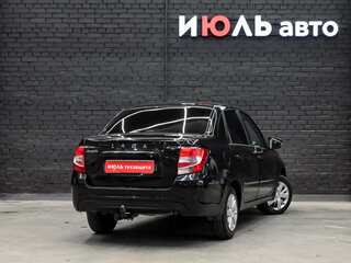 2019 Lada (ВАЗ) Granta I Рестайлинг, чёрный, 500000 рублей, вид 4