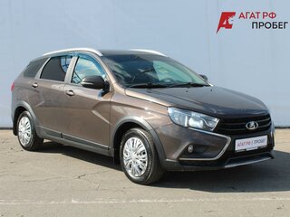 2019 Lada (ВАЗ) Vesta SW Cross I, коричневый, 1035000 рублей, вид 3