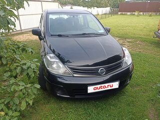 2012 Nissan Tiida I Рестайлинг, чёрный, 400000 рублей, вид 4