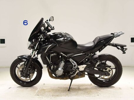 2018 Kawasaki Z 650, чёрный, 677000 рублей, вид 1