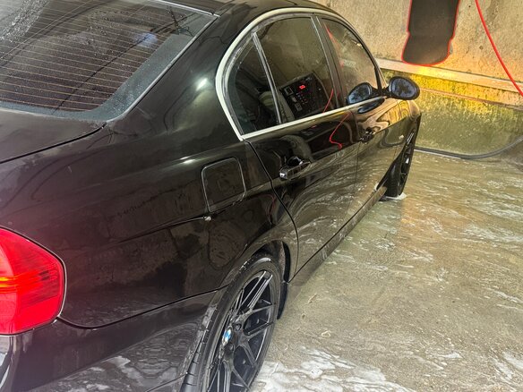2008 BMW 3 серии 325i V (E90/E91/E92/E93), чёрный, 700000 рублей - вид 7