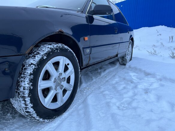 1996 Audi A6 I (C4), синий, 399000 рублей - вид 7