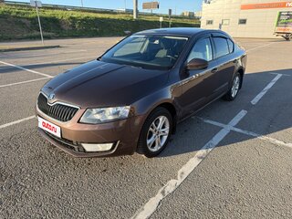 2013 Skoda Octavia III (A7), коричневый, 1070000 рублей, вид 1