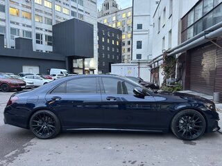 2014 Mercedes-Benz S-Класс 350 CDI BlueTEC Long 7G-TRONIC VI (W222, C217), синий, 6300000 рублей, вид 3
