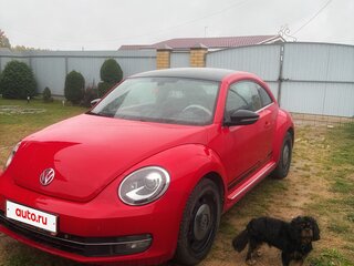 2014 Volkswagen Beetle II (A5), красный, 1300000 рублей, вид 1