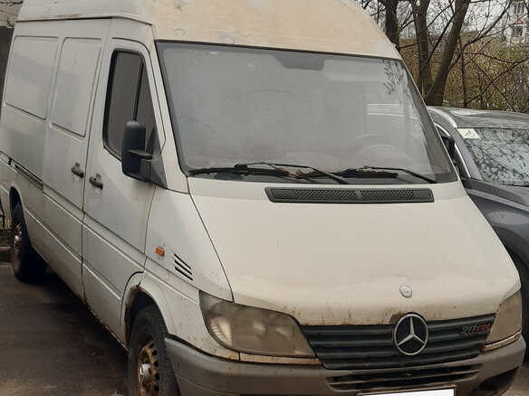 2002 Mercedes-Benz Sprinter, белый, 700000 рублей - вид 6