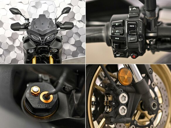 2023 Yamaha MT-09 Tracer (FJ-09), чёрный - вид 9