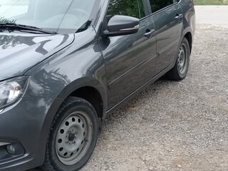 2019 Lada (ВАЗ) Granta I Рестайлинг, серый, 650000 рублей, вид 4