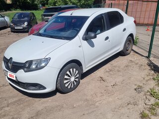 2014 Renault Logan II, белый, 350000 рублей, вид 2