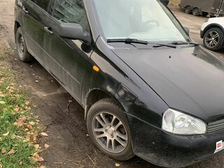 2010 Lada (ВАЗ) Kalina I, чёрный, 330000 рублей, вид 1