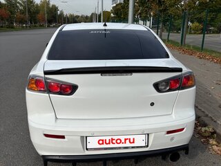 2012 Mitsubishi Lancer X Рестайлинг, белый, 535000 рублей, вид 4
