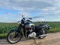 2001 Triumph Bonneville, зелёный, 380000 рублей
